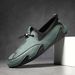 Men's Casual Leather Shoes Men's Soft-soled Octopus Outdoor Lace-up Driving Shoes Men_vogvips.com