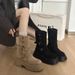 Height-Increasing Melard Martin For Women 2025 Autumn Winter New Over-the-Knee Two-Way Thick Sole Chunky Heel Western_vogvips.com