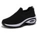 Women's Casual Versatile Summer Air Cushion Running Shoes Breathable Slip-On Sneakers Wholesale_vogvips.com