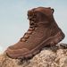 High Top Large Size Outdoor Field Training Military Boots Fleece Outdoor Training Hiking Shoes_vogvips.com