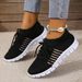 SHLIANG New Women's Vulcanized Shoes Fashion Women Orthopedic Sneakers Mesh Breathable Shoes Versatile Female Shoes Y0193_vogvips.com