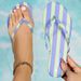 Outdoor Summer Print Leopard Print New Beach Non-slip Women's Sandals With Toe Flip-flops_vogvips.com