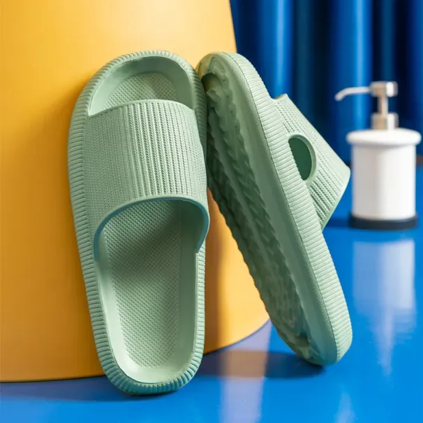 Women Eva Thick Platform Cloud Slippers Indoor Home Soft Sole Pillow Slides Sandals Woman 2025 Summer Non Slip Beach_vogvips.com