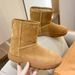 Women's Snow Boots Internet Celebrity Sheepskin Integrated Northeast 2024 New Winter Fleece-Lined Warm Casual Large_vogvips.com