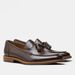 Business For 2025 Summer New US Size Woodgrain Tassel Dress Men's Lefu Shoes With One Step_vogvips.com