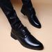 Summer New Korean Version Of The Formal Business Casual England Students Moccasin Men's Shoes_vogvips.com