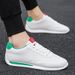 Euro Step British Style For Men, Sports Casual Korean Version Forrest Gump Shoes, Student White Sneakers, Versatile Trendy Shoes_vogvips.com