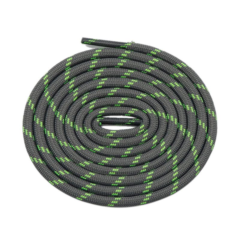 Kulo Gold Shoelaces Classic Round 4.5mm Wide Two Color Three Twill Polyester Shoelaces Suitable For Sports Shoes And Casual Shoes_vogvips.com