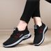 Women Casual Sports Breathable Lightweight Sneakers Anti-slip Flats Outdoor Running Walking Female Vulcanized Shoes_vogvips.com