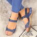 Summer Cool Flat Air Permeable Open Toe Design Sandals For Senile Women Size 35-43_vogvips.com