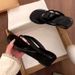 Women's High-heeled Platform Sandals A High-end Feel Outdoor Wear, 2026 New Fairy-style Flip-flops Summer, Suitable For_vogvips.com
