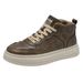 European Warm Series 2025 New Autumn Martin Yellow Boots British Style Hiking Work Sneakers Business Casual Shoes_vogvips.com