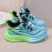 Boys' Mesh Breathable Running 2026 Summer Model, Ultra-Light Soft Sole, Rotating Buckle, Children's Sports Shoes,_vogvips.com
