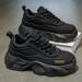 Men's Shoes Spring And Autumn New Leather Versatile Trendy Men's Fashion Trend Sports Leisure Thick Soled Men's Shoes Non Slip Wear Resistant_vogvips.com