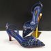 Women's pointed high heels, rhinestones and coral stones, fashionable and elegant party style_vogvips.com