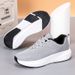 Men Large Size Breathable Mesh Walking Shoes, Lightweight Non Slip Casual Running Dad Sneakers For Middle-aged Summer Daily Wear_vogvips.com