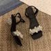 Sizes 35-43, Plus-size Women's Shoes, 41 European And American Sandals, Size 42 Crystal Chunky Heel Slip-on High Heels_vogvips.com