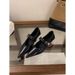 Chuyuji French Mary Jane Women's Pointed Toe High Heels 2025 Autumn/Winter New Elegant Stiletto Single Shoes For Women_vogvips.com