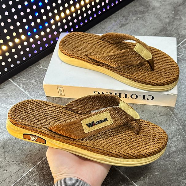Men’s EVA Moccasin Sandals For Summer, Outdoor Wear, Slip-Resistant, Durable, Odor-Resistant, Breathable, Beach Flats For Men_vogvips.com