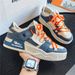 2026 Spring New Men's Shoes: Trendy Versatile Casual Sports Shoes, Original Niche Thick-Soled Panda Sneakers For Men_vogvips.com