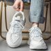 Designer Men's Sneakers 2025 Fashion White Comfortable Running Shoes Man Anti Slip Platform Casual Sneaker Tennis Training Shoes_vogvips.com