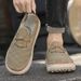 Shoes Men's Bread Shoes Fleece Thickened Casual Shoes Men's Snow Cotton Shoes Men's Outer Wear_vogvips.com