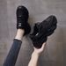 Ins Korean Version Of Dad Female 2025 Spring New Breathable Student Sports Shoes, Height Increasing Street Women's_vogvips.com