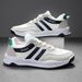 Men's Summer Breathable Mesh Casual Shoes - Lightweight Comfortable Sneakers With Soft Sole, Trendy Sports Shoes For Daily Wear_vogvips.com