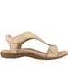 New Foreign Trade Sandals, Cross-border Size 43, European And American Large Size, Bow-shaped Women's With Velcro,_vogvips.com