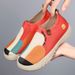 for Women Versatile Spring Casual One-Piece Dropshipping Soft Sole Comfortable Mom Shoes Slip-On Flats_vogvips.com
