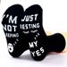 Pure cotton casual sports socks explosive sole creative letter non-slip adhesive floor socks_vogvips.com