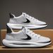 Men's Shoes Spring New Breathable Ice Silk Cloth Mesh Shoes Trendy And Versatile Dad Shoes Soft Sole Sports And Leisure Forrest Shoes_vogvips.com