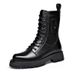 European Warm Series High Tube Martin Lightweight Thick Sole Side Zipper Creative Trendy Casual Versatile Leather Hidden Heel Men's Boots_vogvips.com