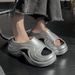 Women’s Shoes Ant Love Spring And Summer New Fashion Trend Women's Thick Soled Heightening Outdoor Wear Laser Sandals Flip Flops_vogvips.com
