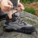Casual Sneakers Men Low-top Lace-up Durable Breathable Hiking Shoes Men Shock-absorbing Outdoor Lightweight Sports Shoes Men_vogvips.com