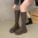 Over-the-Knee Long 2025 Autumn Winter New Elastic Slimming Petite Thick-Soled High Tube Riding Boots For Women_vogvips.com