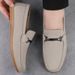 Leather Anti-velvet Leather Beanie Shoes Men's Casual Shoes Driver Shoes Large Size_vogvips.com