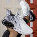 Couple Running Men Women Lightweight Mesh Breathable Comfortable Flat Soft Tennis Shoes Summer Lace-up Sneakers Man_vogvips.com
