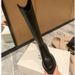 Back Zipper High Heel Long V-Cut Knight Petite Over-the-Knee Elastic Slim Boots For Plus Size Women_vogvips.com