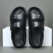【 Price Control 】 Men's Genuine Leather Summer Casual Versatile British Trendy Shoes Breathable Slippers For Men_vogvips.com
