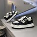 Sneaker Casual Mens Womens Designer Dissolved Sole Board Shoes Fashion Leather Fabric Breathable Height Increased Platfo_vogvips.com