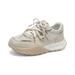 Summer Women's Breathable Shoes, Women's Ins-Style Korean Version Versatile Thick-Soled Sports Shoes, Casual Dad Trendy_vogvips.com