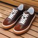 Men's Genuine Leather High Gloss Suede German Trainers Lace Up Casual Board Shoes Comfortable Breathable Slip Resistant Sole_vogvips.com