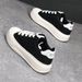Men's Trendy Casual Breathable White Sneakers Versatile Thick Soled Shoes for Summer 2025 Autumn Style_vogvips.com