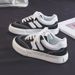 Trendy Korean-style Canvas Shoes For Women, 2026 Spring New Model, Student Running Casual Shoes, Sneakers, Popular_vogvips.com