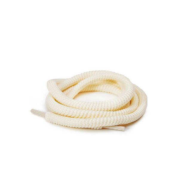 Shoe Accessories Black Warrior Shoelaces Rose Red Thick Round Reflective Flat Sneakers Beige Shoelaces_vogvips.com