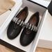 Women's Plus Size Flat Slip-On Mary Jane Shoes New Style Elastic Band Ballet Flats With Metal Buckle_vogvips.com