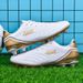Soccer shoes for men and women long nail artificial ground primary and secondary school students game training shoes Youth sports shoes_vogvips.com