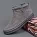 Autumn And Winter Men's Cotton Shoes Velvet High-top Cold-proof Warm Comfortable Men's Shoes One-pedal Casual Shoes Trendy Men's Snow Boots_vogvips.com