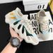 Octopus Men's Summer 2026 New Coconut Sports Casual Flyknit Breathable Mesh Running Trendy Shoes_vogvips.com